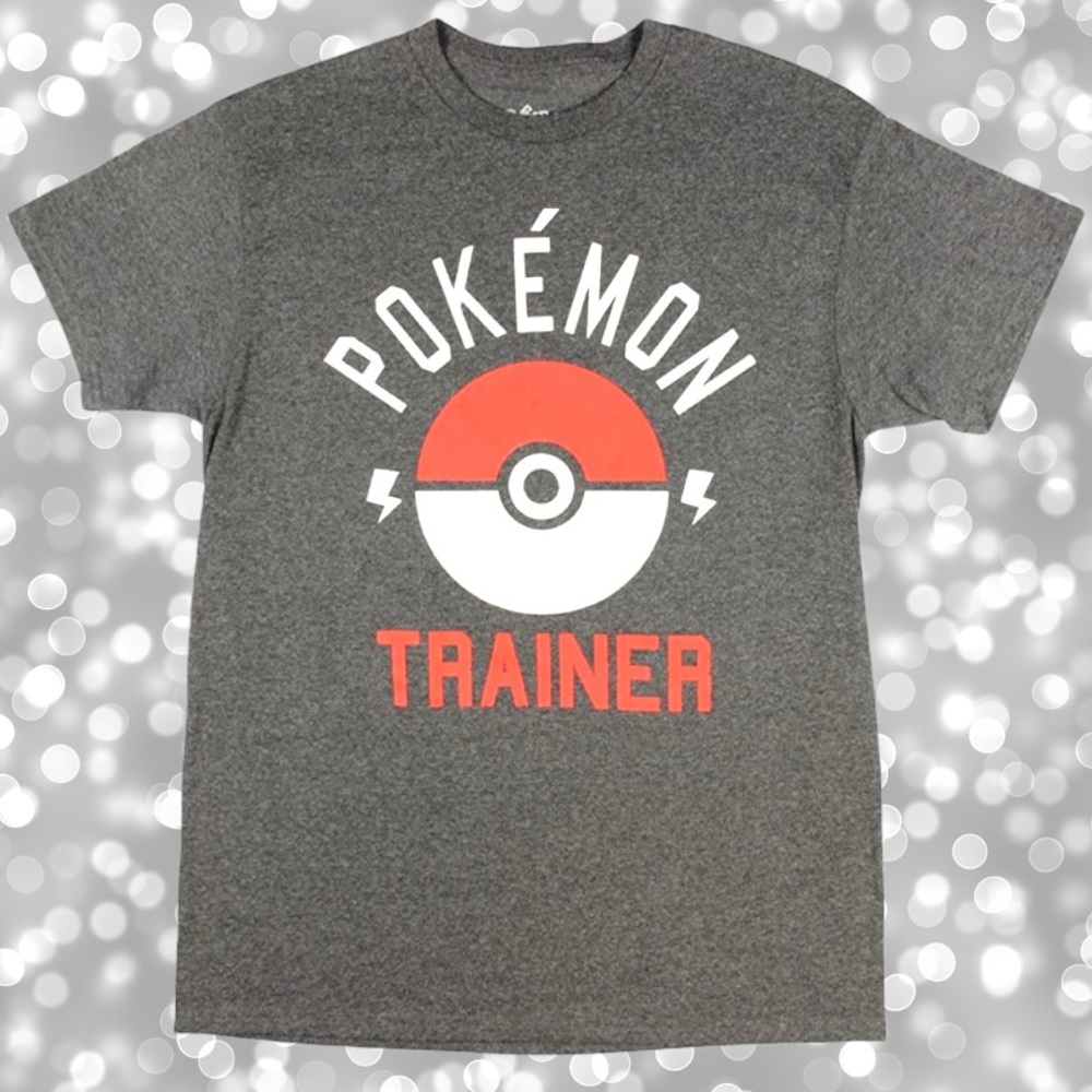 Pokemon Trainer Pokeball Mens Tee Shirt